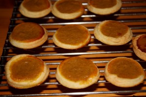 mini pumpkin pies