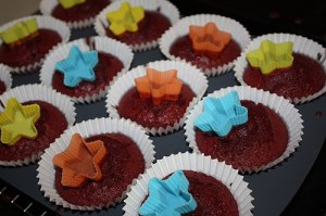 Cakes with tipsy molds