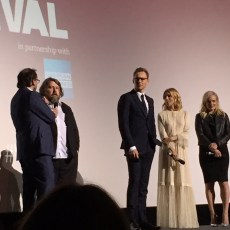 Ben Wheatley, Tom Hiddleston, Sienna Miller and Elizabeth Moss field questions after the screening.